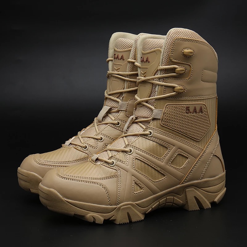 HighTop Desert hiking/combat boots (Tan)