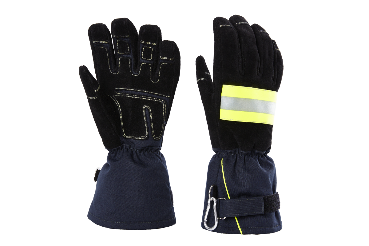 Imported Firefighter Aramid 4-Layer Split Style Waterproof for Emergency Rescue & Structural Firefighting Gloves (ex vat)