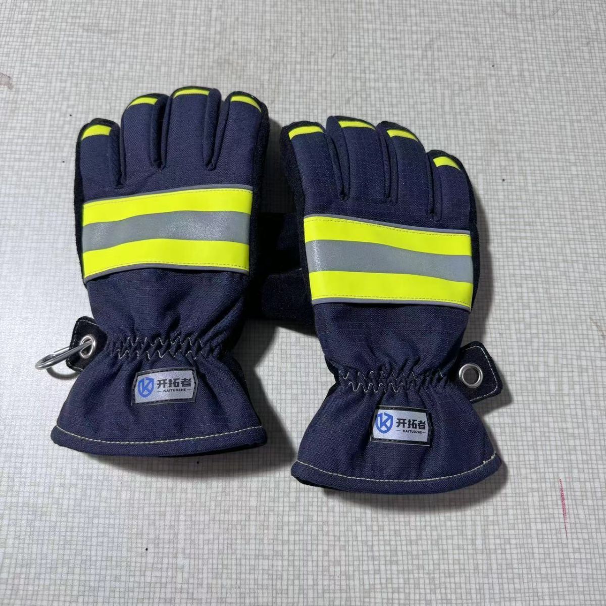 Imported Fireproof Insulated Firefighting, Anti Cut, Anti Burn, Wear Resistant, Safety Emergency FireRescue Gloves (ex vat)
