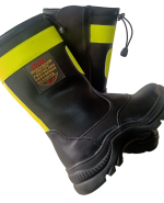 Imported Leather Fire Resistant Flame Retardant Firefighter Boots (ex vat)