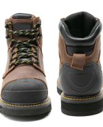 Imported Waterproof Winter Steel Toe Wellington Construction Protective Work Western Boot with Safety Features (ex vat)